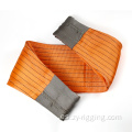 Culeta de cinturón plana de color naranja de 10 toneladas